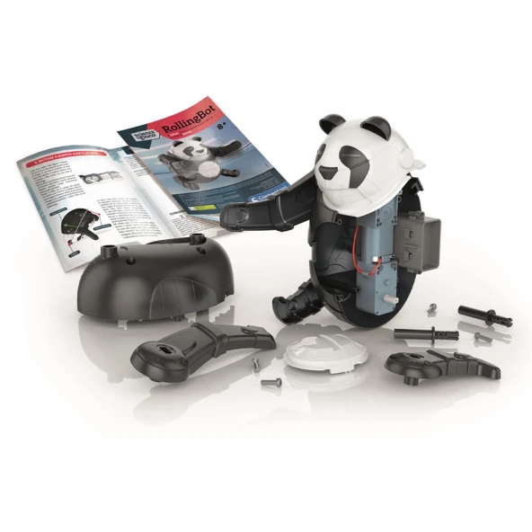 2 Clementoni Robotik Laboratuvarı - Rollingbot - 64468 - Resim 3