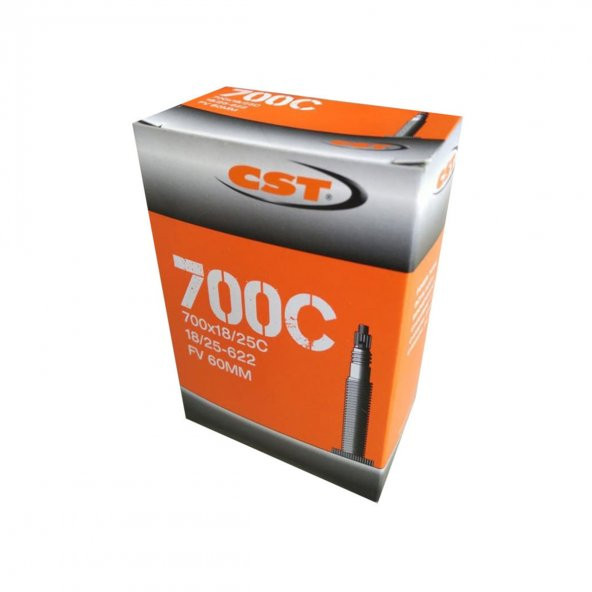 CST 700x18/25C 60mm İnce Sibop İç Lastik Yol Bisikleti Uyumlu ürün görseli 1