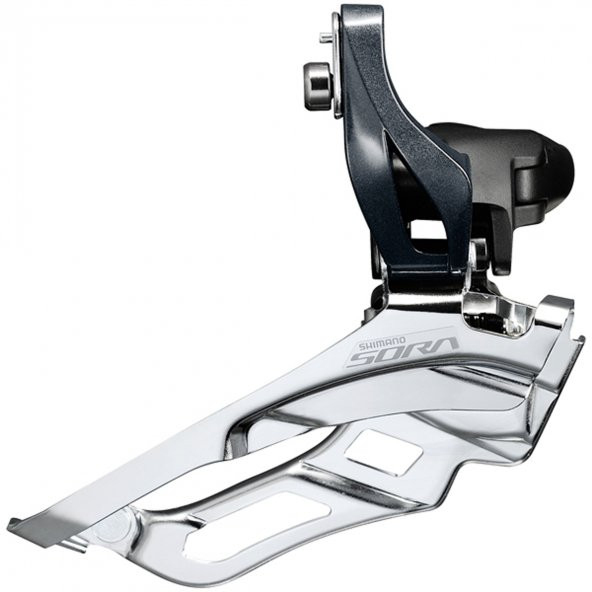 Shimano sora Fd-R3030 Brazed On Yol Bisikleti Ön Aktarıcı Üçlü ürün görseli 1