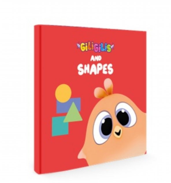 Giligilis and Shapes - İngilizce Eğitici Mini Karton Kitap ürün görseli 1