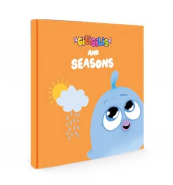 Giligilis and Seasons - İngilizce Eğitici Mini Karton Kitap ürün görseli 1