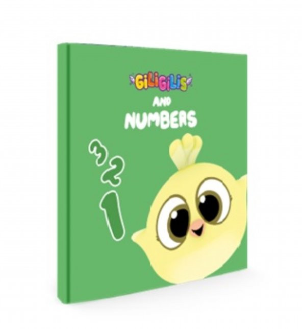 Giligilis and Numbers - İngilizce Eğitici Mini Karton Kitap ürün görseli 1
