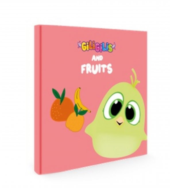 Giligilis and Fruits - İngilizce Eğitici Mini Karton Kitap ürün görseli 1