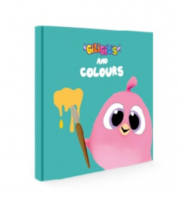 Giligilis and Colours - İngilizce Eğitici Mini Karton Kitap ürün görseli 1