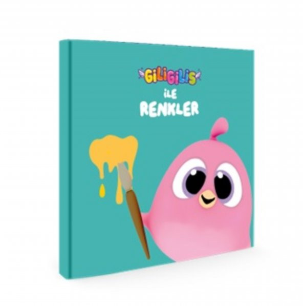 Giligilis ile Renkler - Eğitici Mini Karton Kitap ürün görseli 1