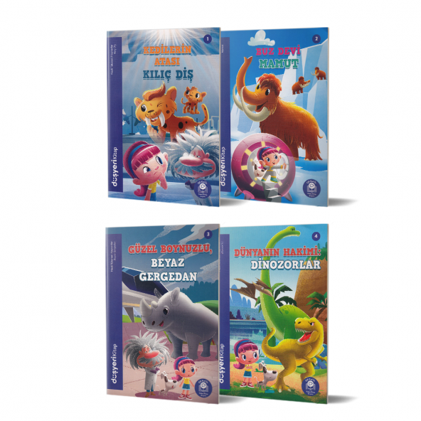 Nesli Tükenen Hayvanlar Serisi 4 Kitap Set ürün görseli 1