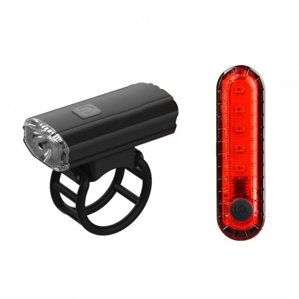 Epic QuickSet Usb Şarjlı Ön Arka Bisiklet Aydınlatma Seti FST-403 ürün görseli 1