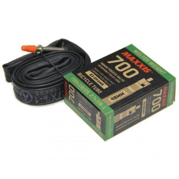 Maxxis 700x23/32c Bisiklet İç Lastiği FV 48mm İnce Sibop ürün görseli 1
