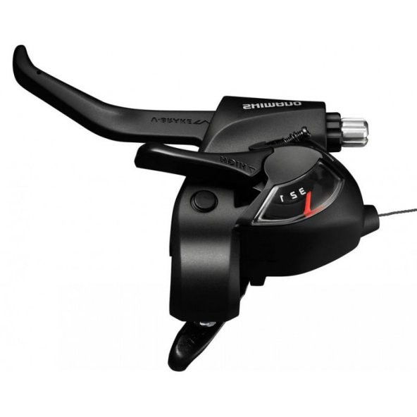 Shimano Tourney Stef41L 3S SOL Vites Fren Kolu Siyah ürün görseli 1
