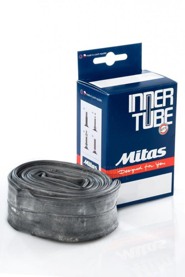 Mitas 20x1.75/2.45 Kalın Sibop Bisiklet İç Lastiği Av-40mm LSI-197 ürün görseli 1