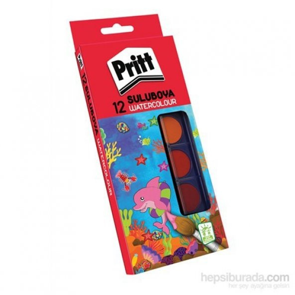 Pritt Suluboya Büyük 12 Li 1047948 ürün görseli 1
