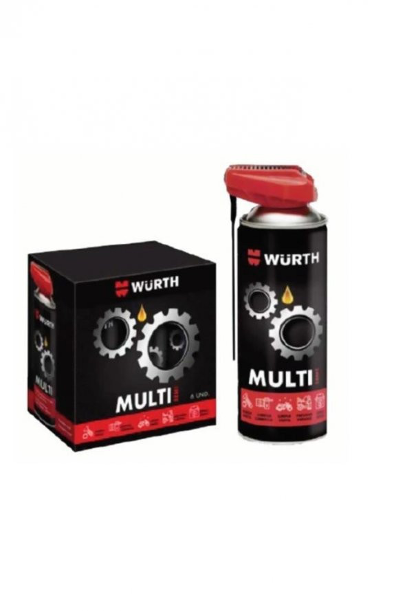 Würth Multi 5IN1 Çok Amaçlı Yağlama Temizleme Sprey 400ml ürün görseli 1