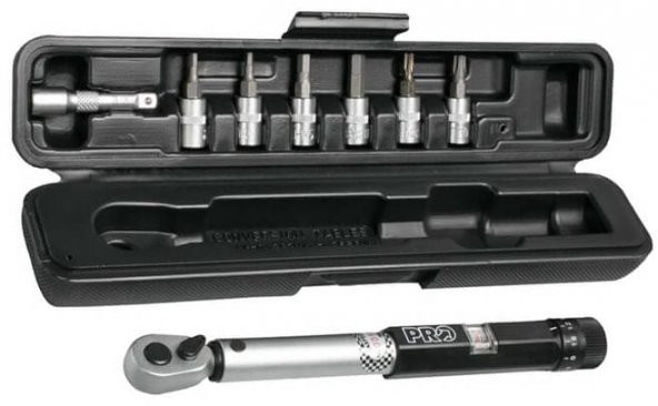 Pro Ayarlı Tork Seti 3-15 Nm (3/4/5/6mm/T25/30) Kutulu Siyah ürün görseli 1