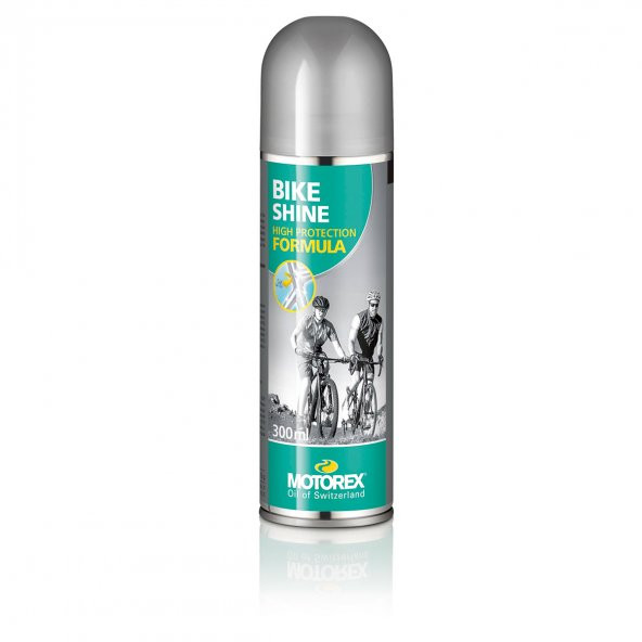 Motorex Bike Shine Parlatıcı Sprey 300 ml Koruyucu Özellikli ürün görseli 1