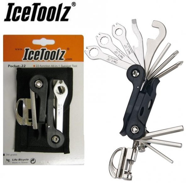 IceToolz Çantalı Bisiklet Alet Seti No:22 - Resim 3
