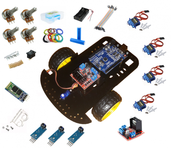 Robot Tabanlı Proje Geliştirme Seti - Arduino Robotik Kodlama ürün görseli 1