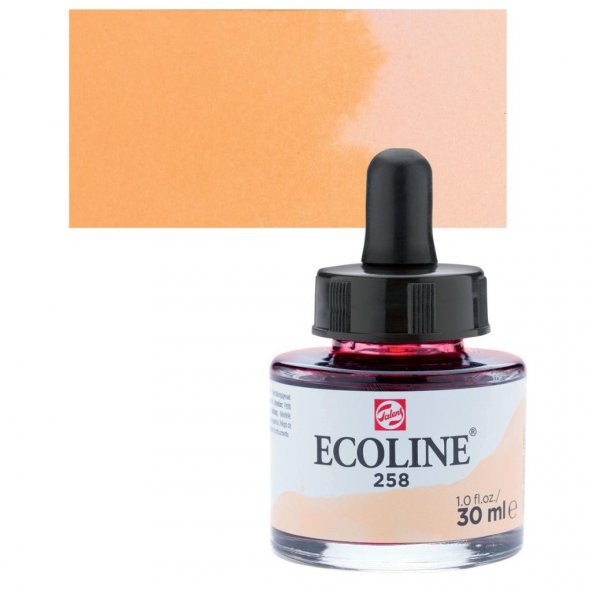 Talens Ecoline Sıvı Suluboya 30 ml. 258 Apricot ürün görseli 1