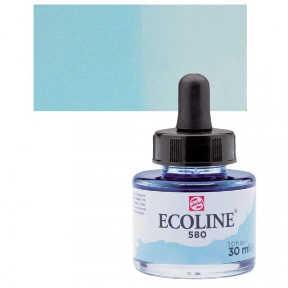 Talens Ecoline Sıvı Suluboya 30 ml. 580 Pastel Blue ürün görseli 1