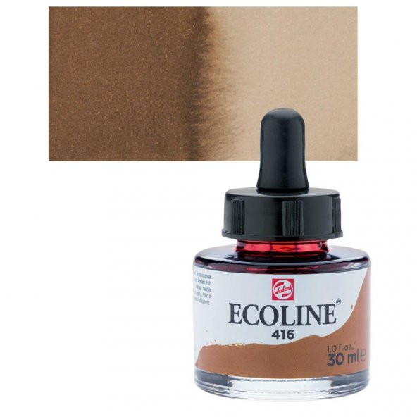 Talens Ecoline Sıvı Suluboya 30 ml. 416 Sepia ürün görseli 1