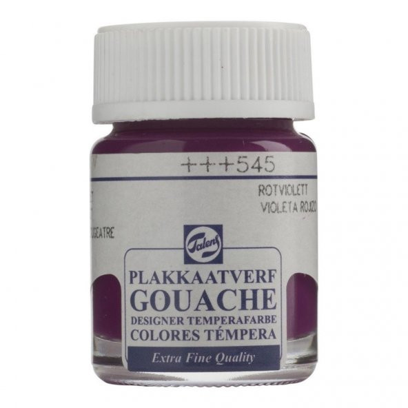Talens Guaj Boya Cam Şişe 16ml 545 Red Violet ürün görseli 1