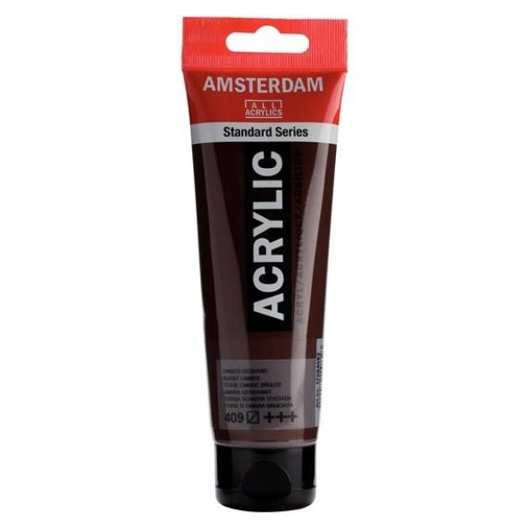 Amsterdam Akrilik Boya 120ml Tüp BURNT UMBER 409 ürün görseli 1