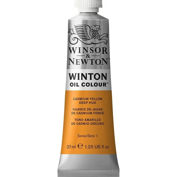 Winsor & Newton Winton Yağlı Boya 37 ml Cadmium Yellow Deep Hue 115 ürün görseli 1