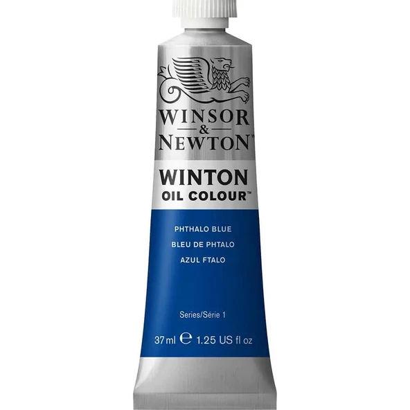 Winsor & Newton Winton Yağlı Boya 37 ml Phthalo Blue 516 ürün görseli 1