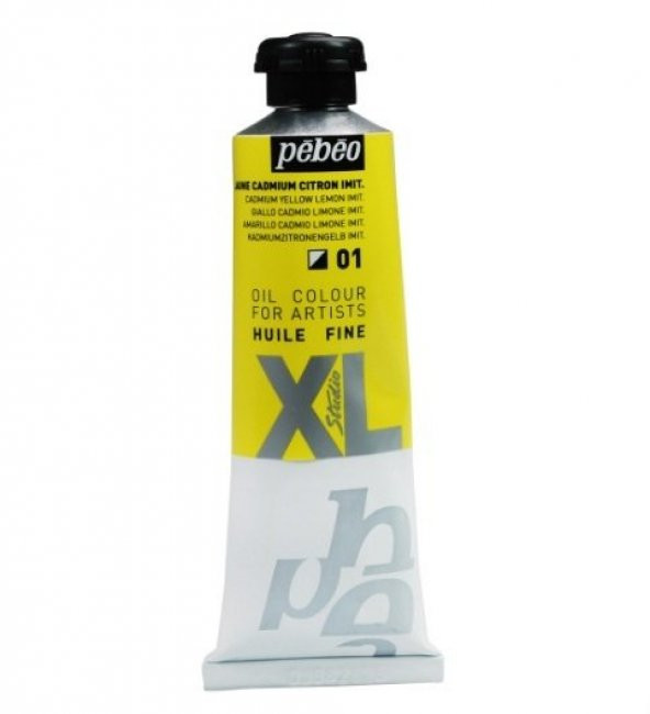 Pebeo Huile Fine XL Yağlı Boya 37ml 01 Lemon Cadmium Yellow Hue ürün görseli 1