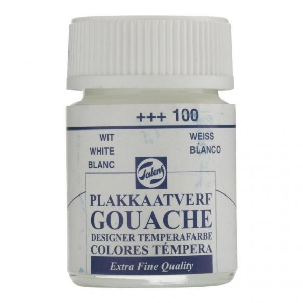 Talens Guaj Boya Cam Şişe 16ml 100 White ürün görseli 1