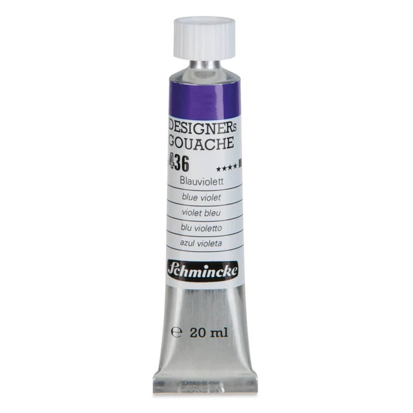 Schmincke HKS Designers Guaj Boya 20 ml Blue Violet 436 ürün görseli 1