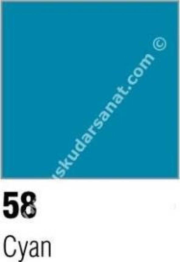 Pebeo Likit Artisit Akrilik İnk. Cyan Blue 58 ürün görseli 1