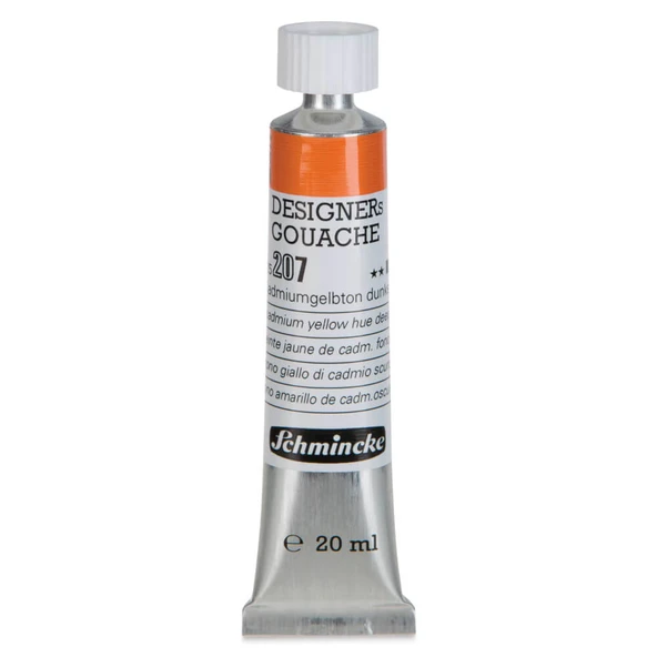 Schmincke HKS Designers Guaj Boya 20 ml Cadmium Yellow Hue Deep 207 ürün görseli 1