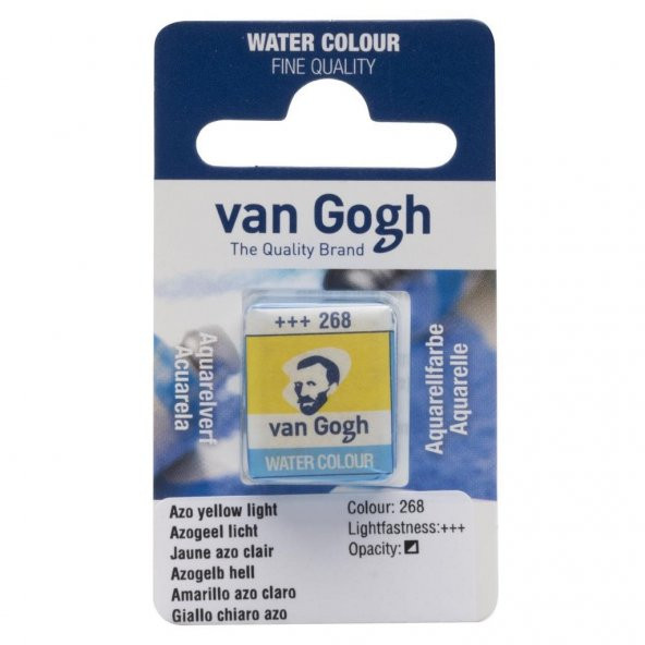 Talens Van Gogh Tablet Suluboya 1/2 Azo Yellow Light 268 ürün görseli 1