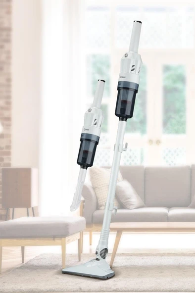 Kiwi Kvc-4108 Dikey Elektrikli Süpürge Beyaz ürün görseli 1