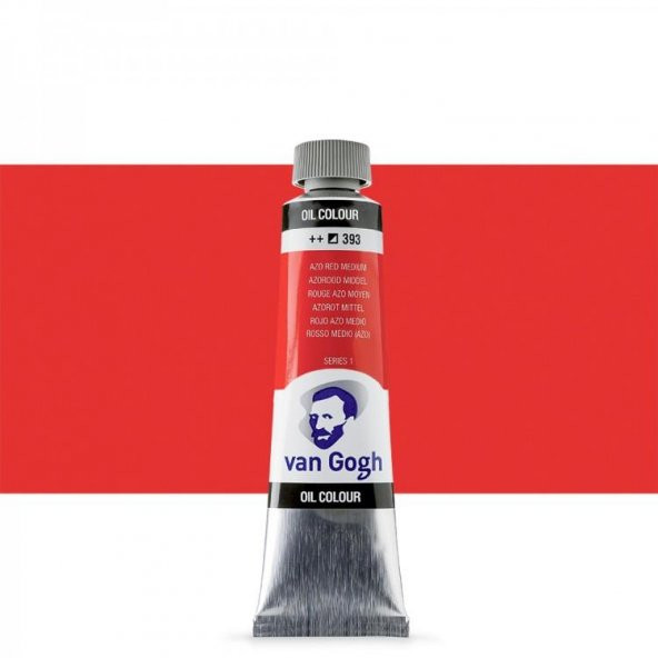 Talens Van Gogh Yağlı Boya 40ml Seri 1 393 Azo Red M ürün görseli 1