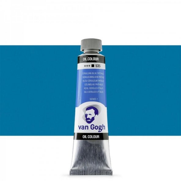 Talens Van Gogh Yağlı Boya 40ml Seri 1 535 Cerulean Bl. (phthalo) ürün görseli 1