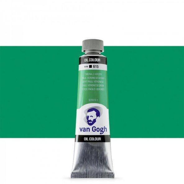 Talens Van Gogh Yağlı Boya 40ml Seri 1 615 Emerald Green ürün görseli 1