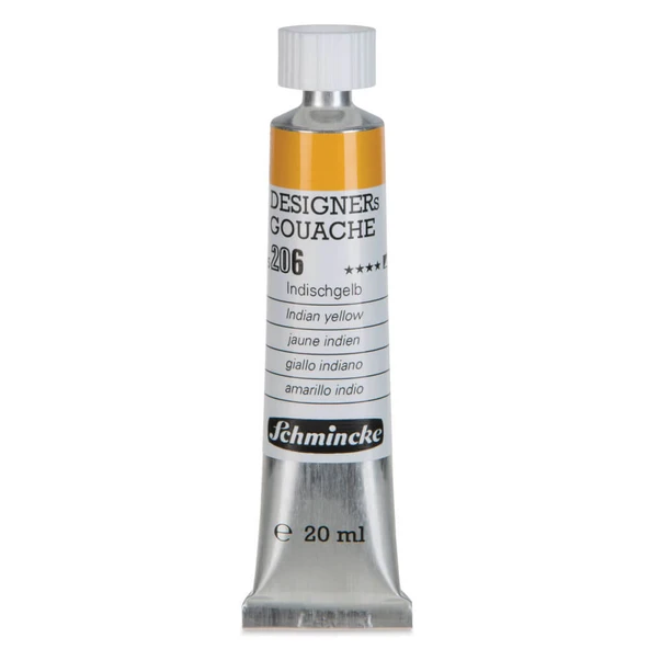 Schmincke HKS Designers Guaj Boya 20 ml Indian Yellow 206 ürün görseli 1
