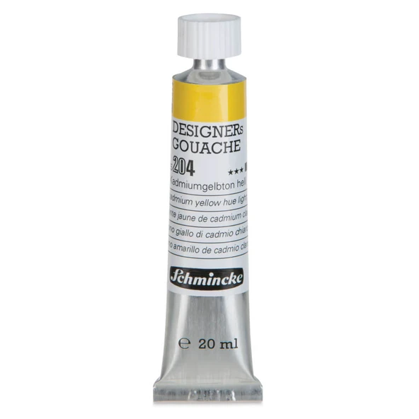 Schmincke HKS Designers Guaj Boya 20 ml Cadmium Yellow Hue Light 204 ürün görseli 1