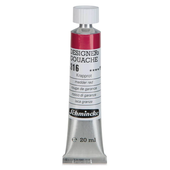 Schmincke HKS Designers Guaj Boya 20 ml Madder Red 316 ürün görseli 1