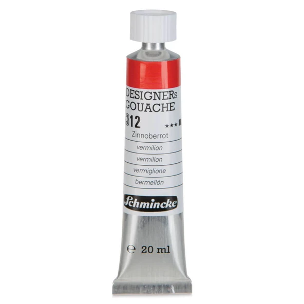 Schmincke HKS Designers Guaj Boya 20 ml Vermilion 312 ürün görseli 1