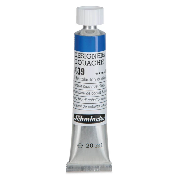 Schmincke HKS Designers Guaj Boya 20 ml Cobalt Blue Deep 439 ürün görseli 1
