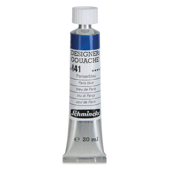 Schmincke HKS Designers Guaj Boya 20 ml Paris Blue 441 ürün görseli 1