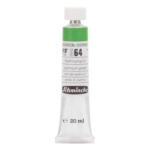 Schmincke HKS Designers Guaj Boya 20 ml Cadmium Green 564 ürün görseli 1