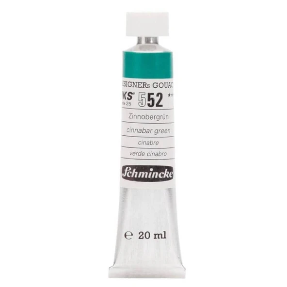 Schmincke HKS Designers Guaj Boya 20 ml Cinnabar Green 552 ürün görseli 1