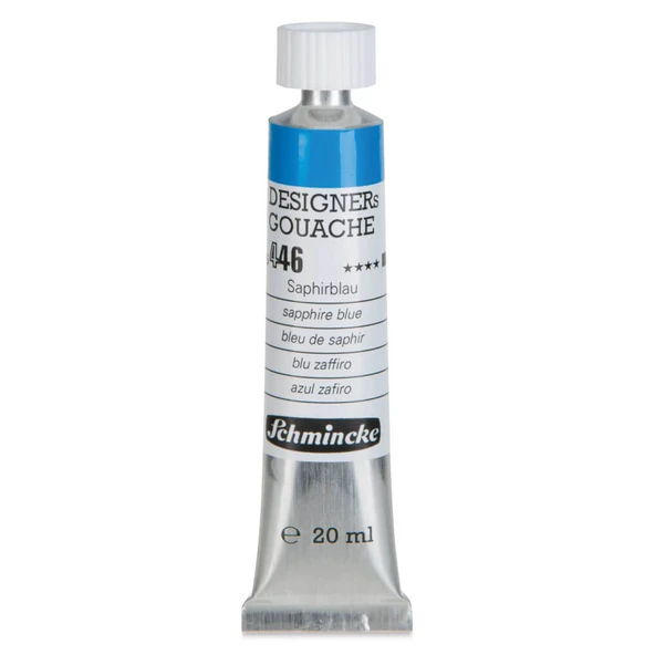 Schmincke HKS Designers Guaj Boya 20 ml Sapphire Blue 446 ürün görseli 1