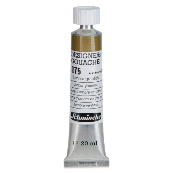 Schmincke HKS Designers Guaj Boya 20 ml Umber Greenish 675 ürün görseli 1