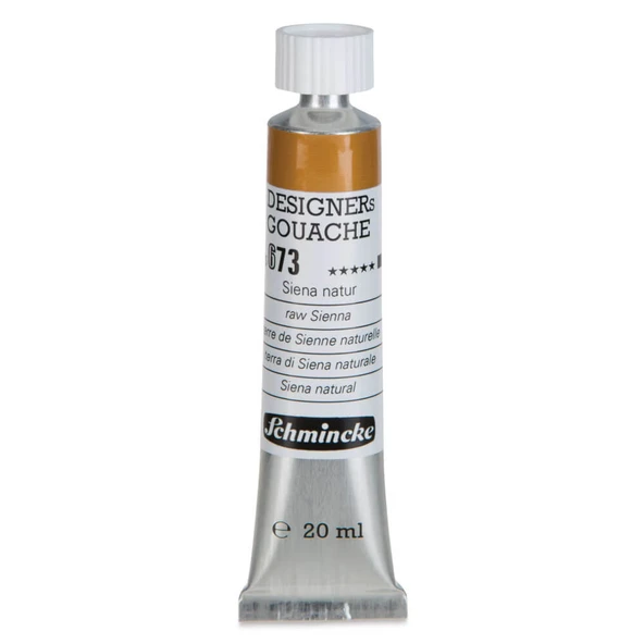 Schmincke HKS Designers Guaj Boya 20 ml Raw Sienna 673 ürün görseli 1