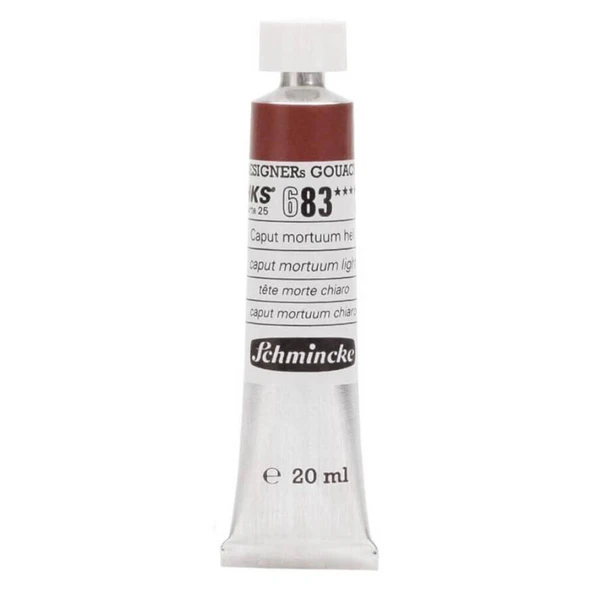 Schmincke HKS Designers Guaj Boya 20 ml Caput Mortuum Light 683 ürün görseli 1
