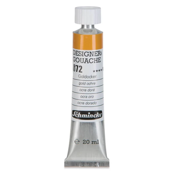 Schmincke HKS Designers Guaj Boya 20 ml Gold Ochre 672 ürün görseli 1